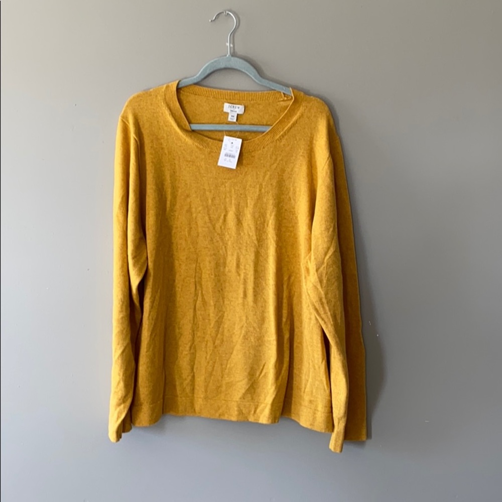 NWT J. Crew Cotton-Wool Teddie Sweater 3X
